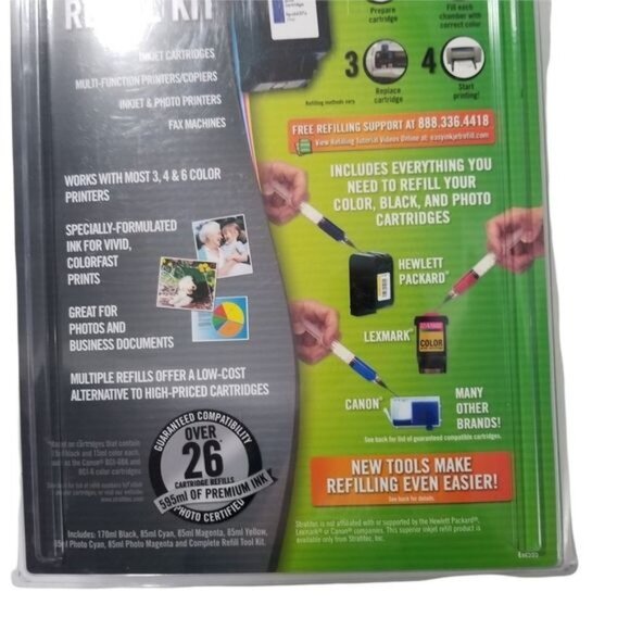 New and Sealed INKJET Refill Kit - Picture 7 of 16